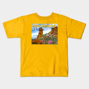 New Mexico Cholla Kids T-Shirt